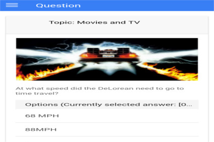 Quizzical quiz app
