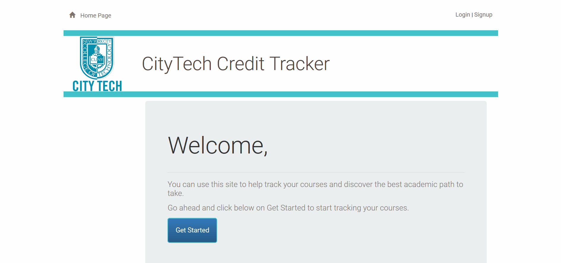 CityTech Credit Tracker